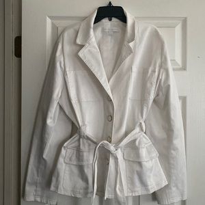 New York & Company Belted Jacket with Lining size XL